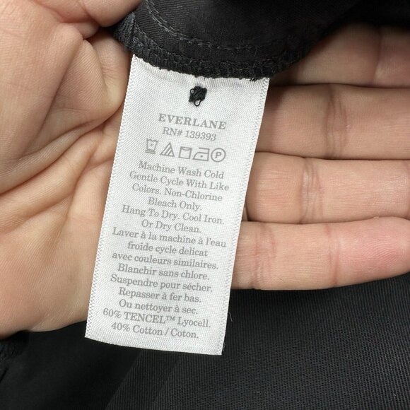 Everlane Women's NWT‎ Black The Way-High Drape Minimalist Pant 16/W37/L31.5 - Picture 7 of 13